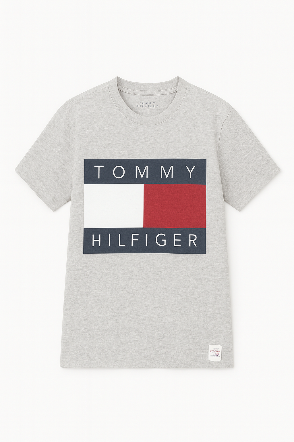Camiseta Tommy Hilfiguer L Gris