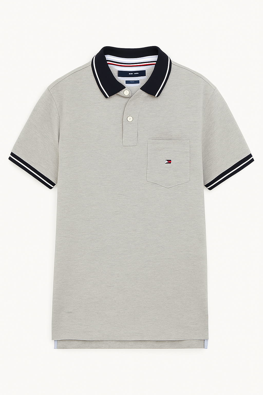 Polo Tommy Hilfiguer XL Gris