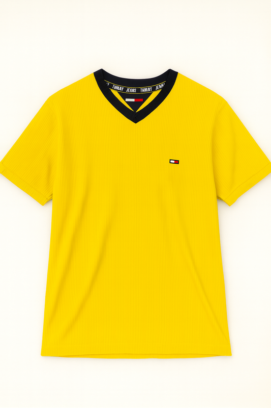 Camiseta Tommy Hilfiguer L Amarillo