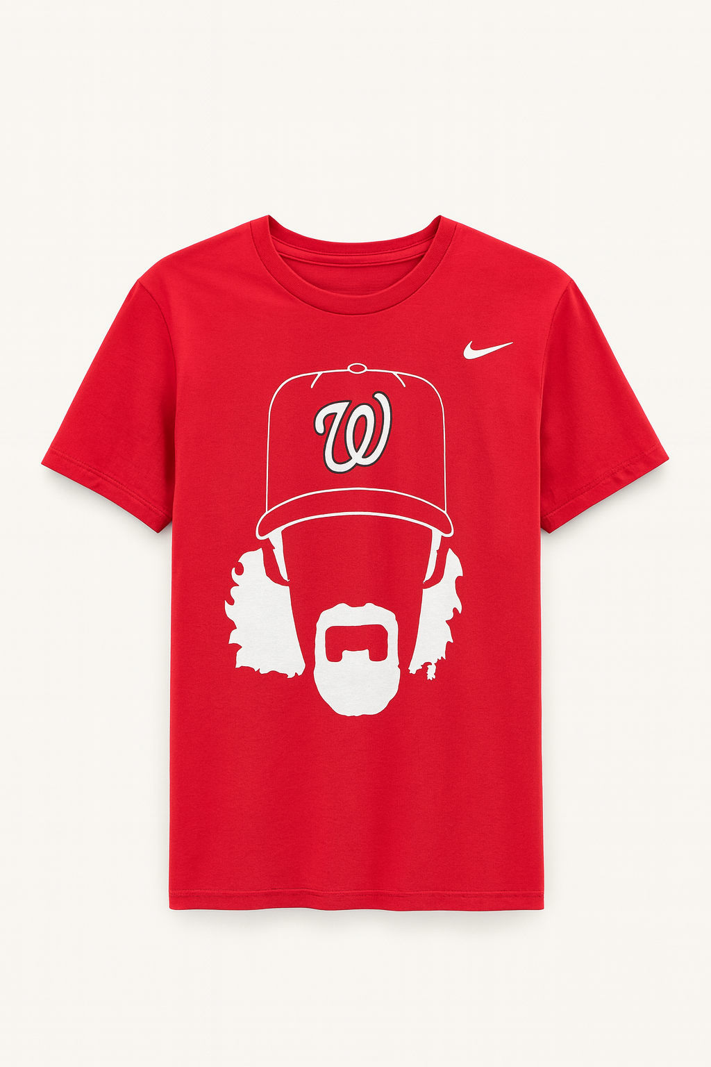 Camiseta Nike L Rojo