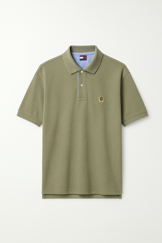 Polo Tommy Hilfiguer Verde L