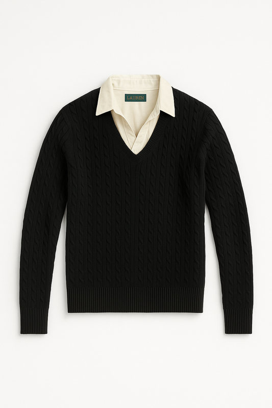 Jersey Lauren RL P/L Negro