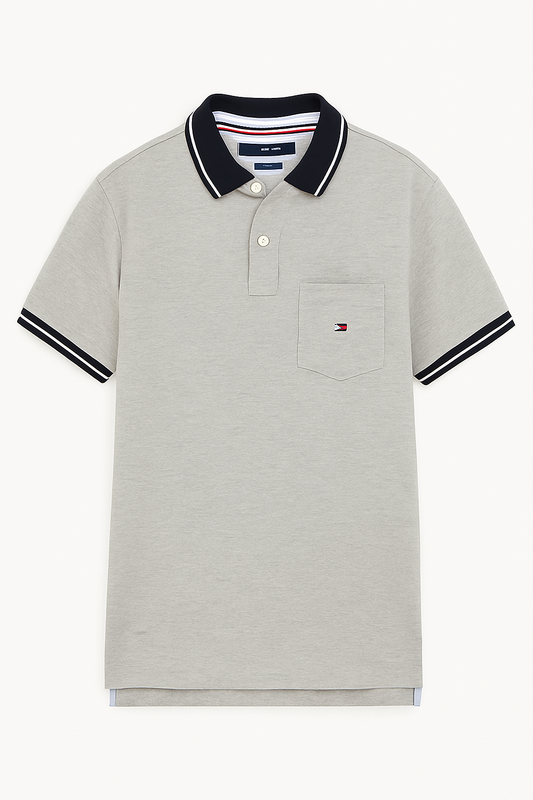 Polo Tommy Hilfiguer XL Gris