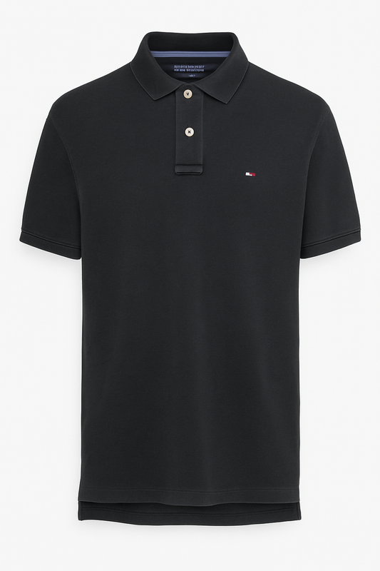 Polo Tommy Hilfiguer Negro L