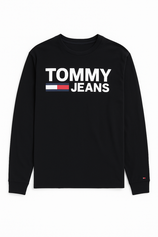 Camiseta Tommy Hilfiguer S Negro