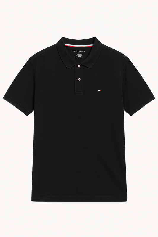 Polo Tommy Hilfiguer Negro XL