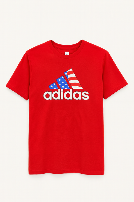 Camiseta Adidas L Rojo