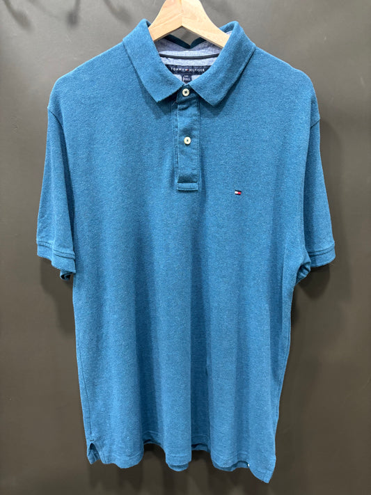 Polo Tommy Hilfiguer Azul L