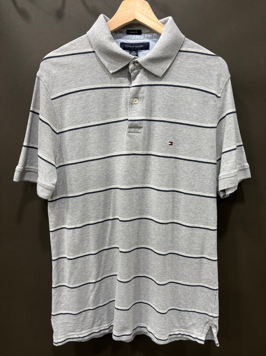 Polo Tommy Hilfiguer Gris L