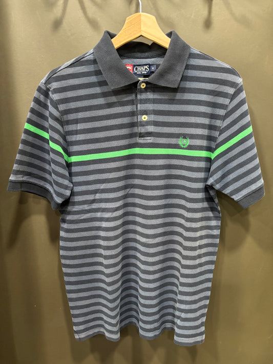 Polo Chaps M Negro, Gris y Verde